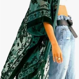 Free people sheer kimono